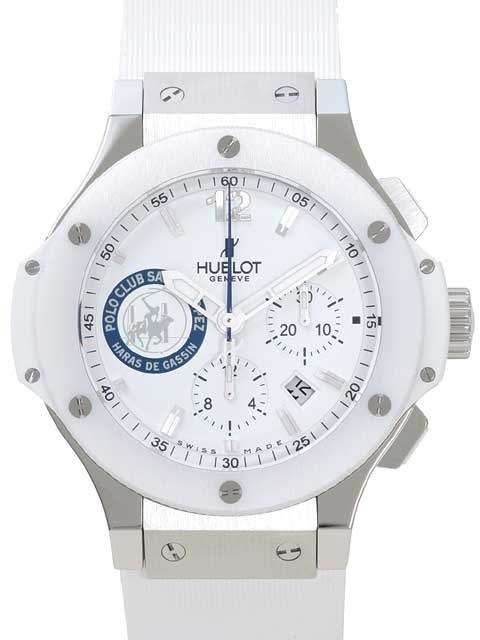 Hublot Big Bang Polo Club St Tropez with matt ceramic bezel.