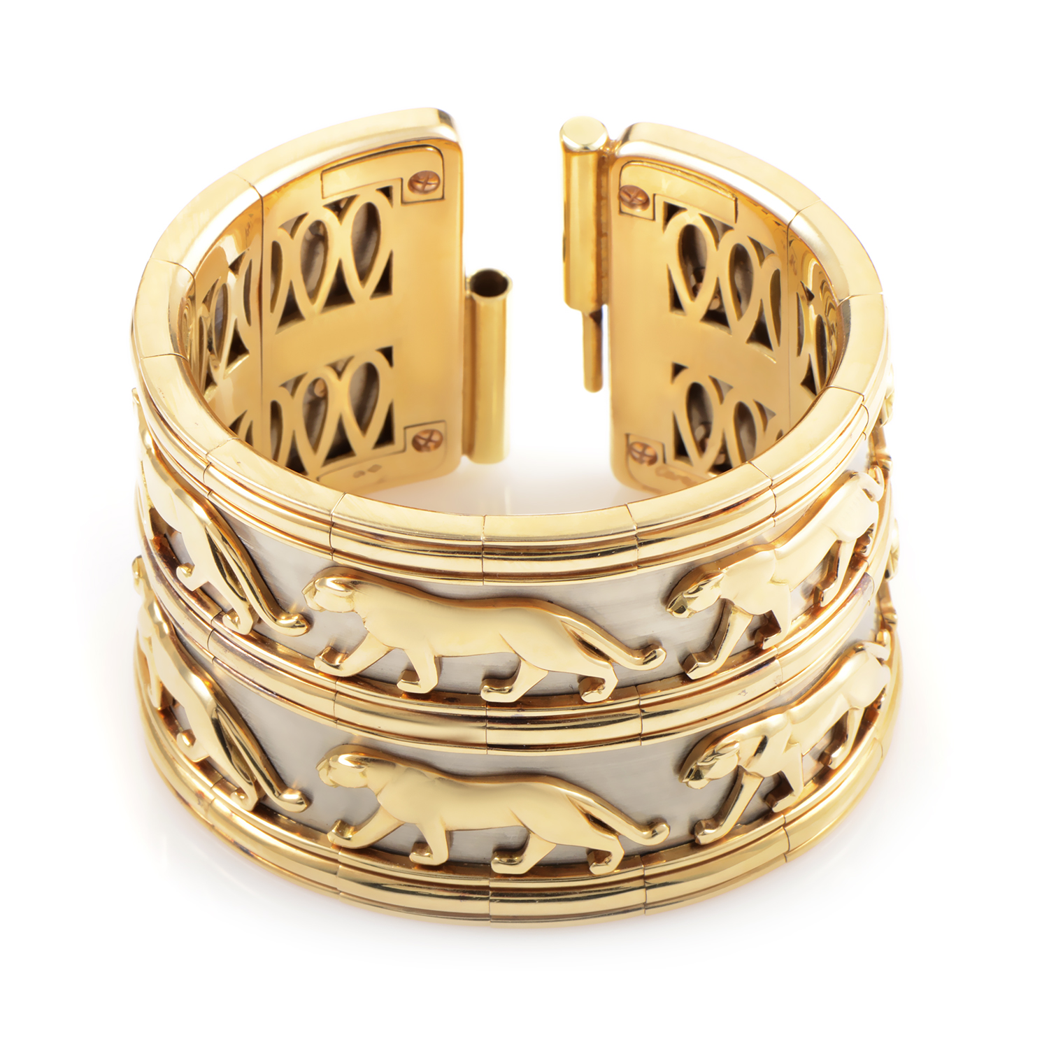 cartier 2 tone bangle