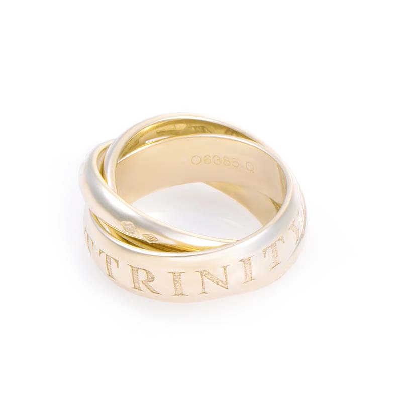 cartier de cartier 18k yellow gold multi band ring cartier de cartier 18k yellow gold multi band ring