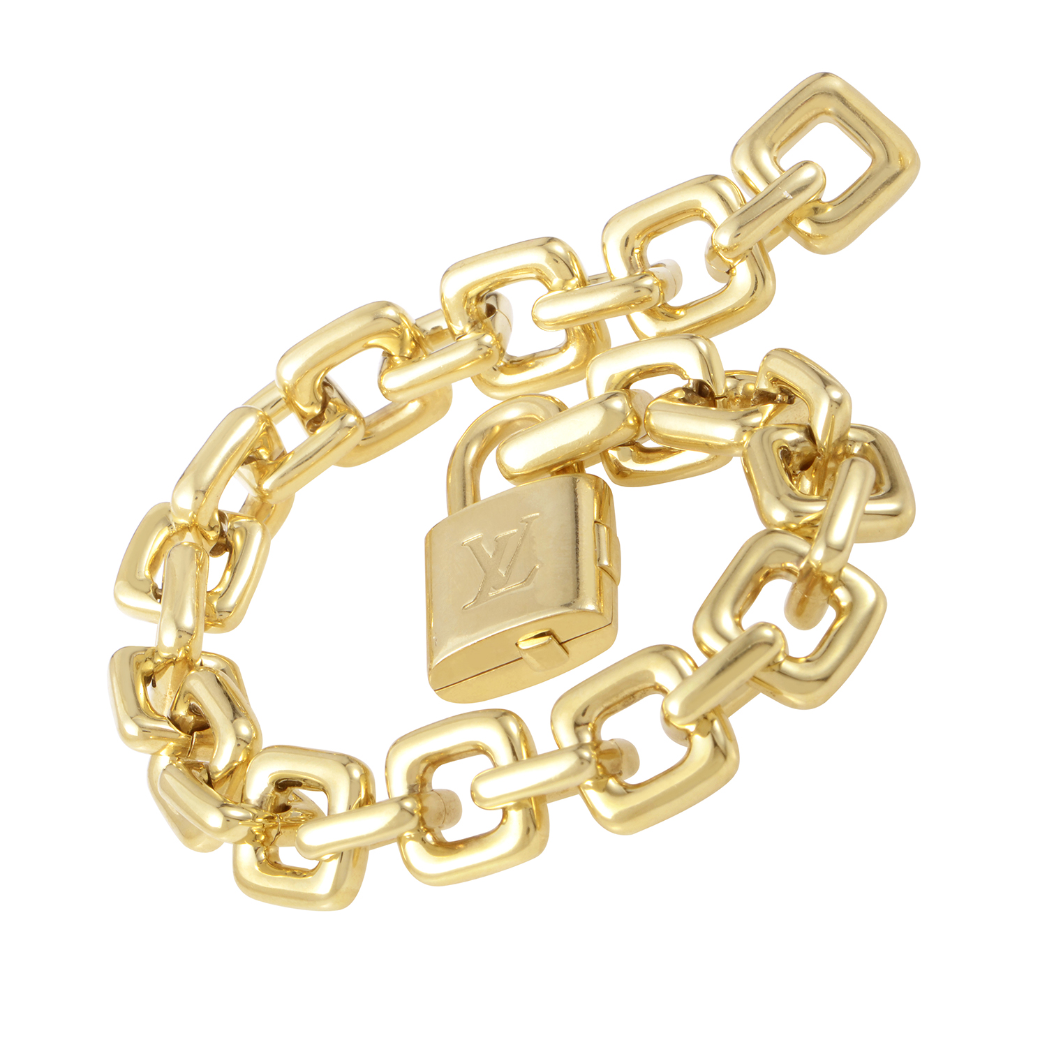 Shop Louis Vuitton EMPREINTE BANGLE, PINK GOLD (Q95635) by