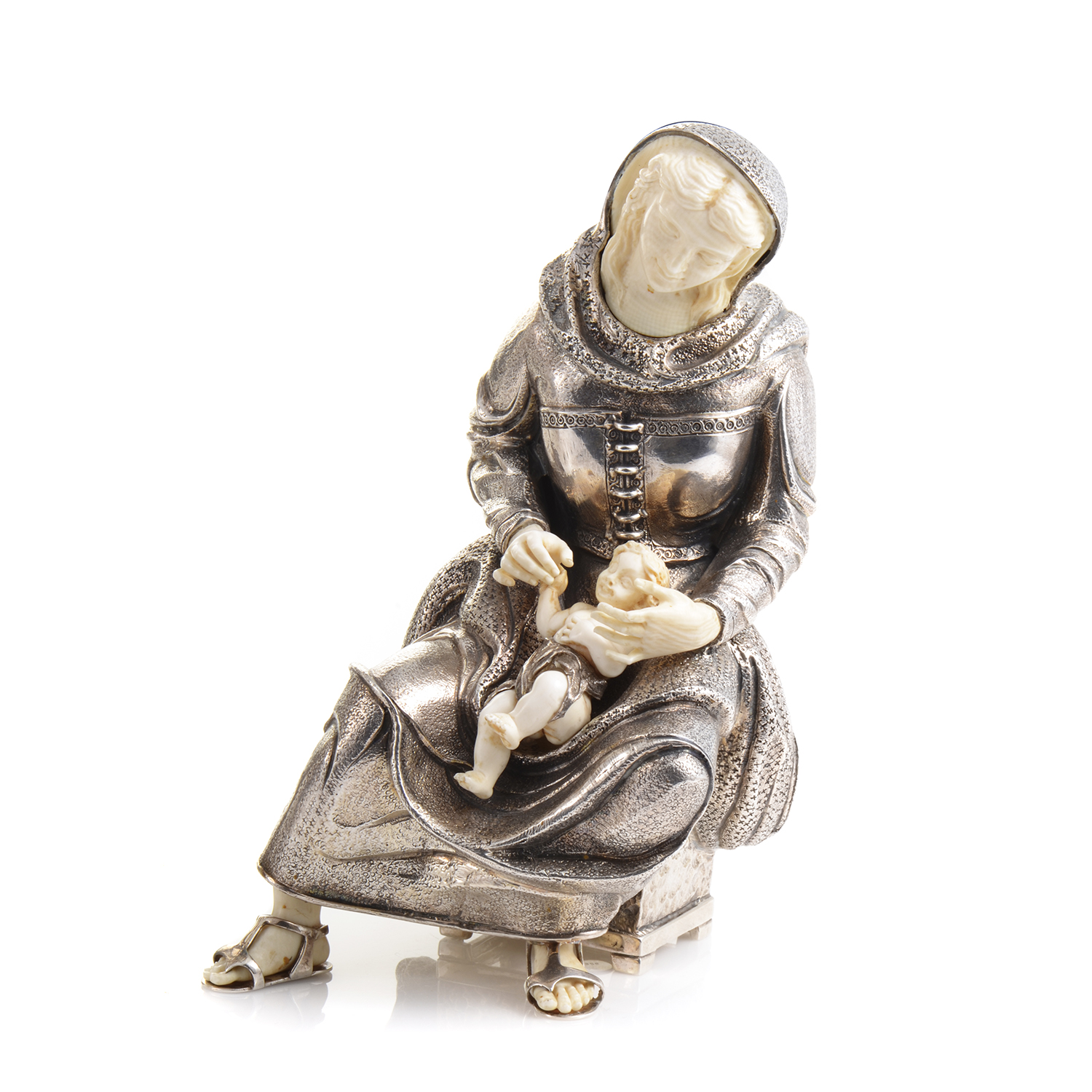 Sterling Silver Nativity Statue Set eBay