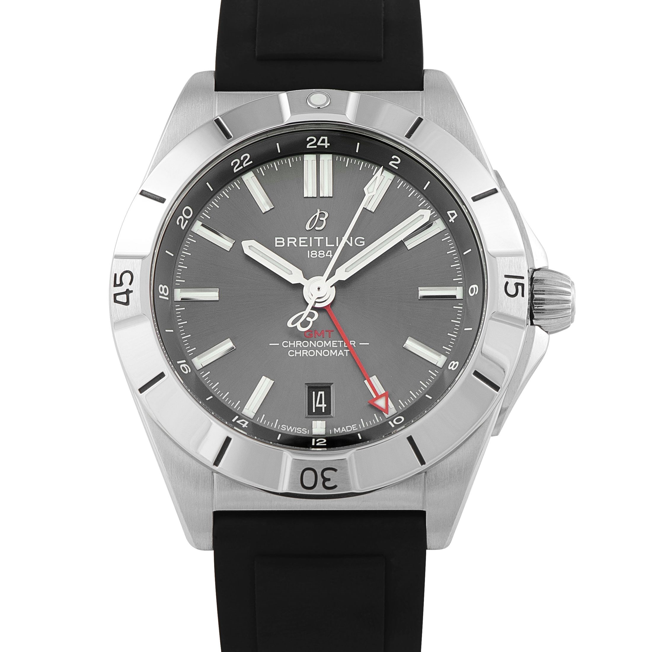 Breitling Chronomat 40 GMT Steel Watch A32398