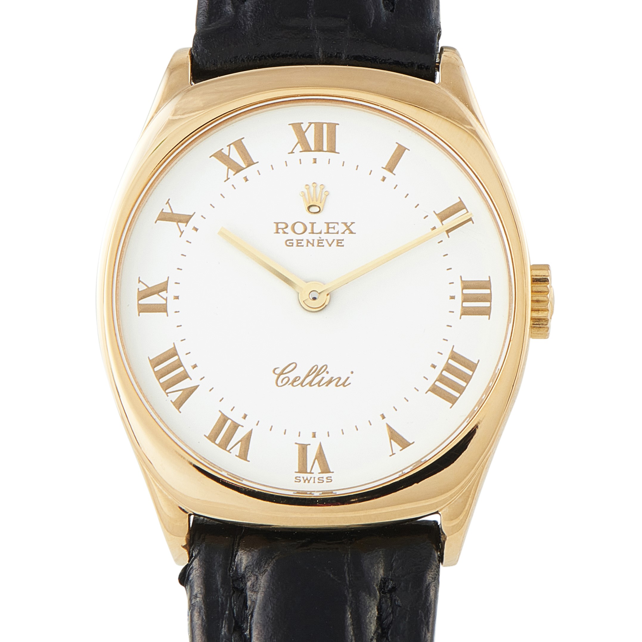Rolex Cellini 18K Yellow Gold Watch 4129