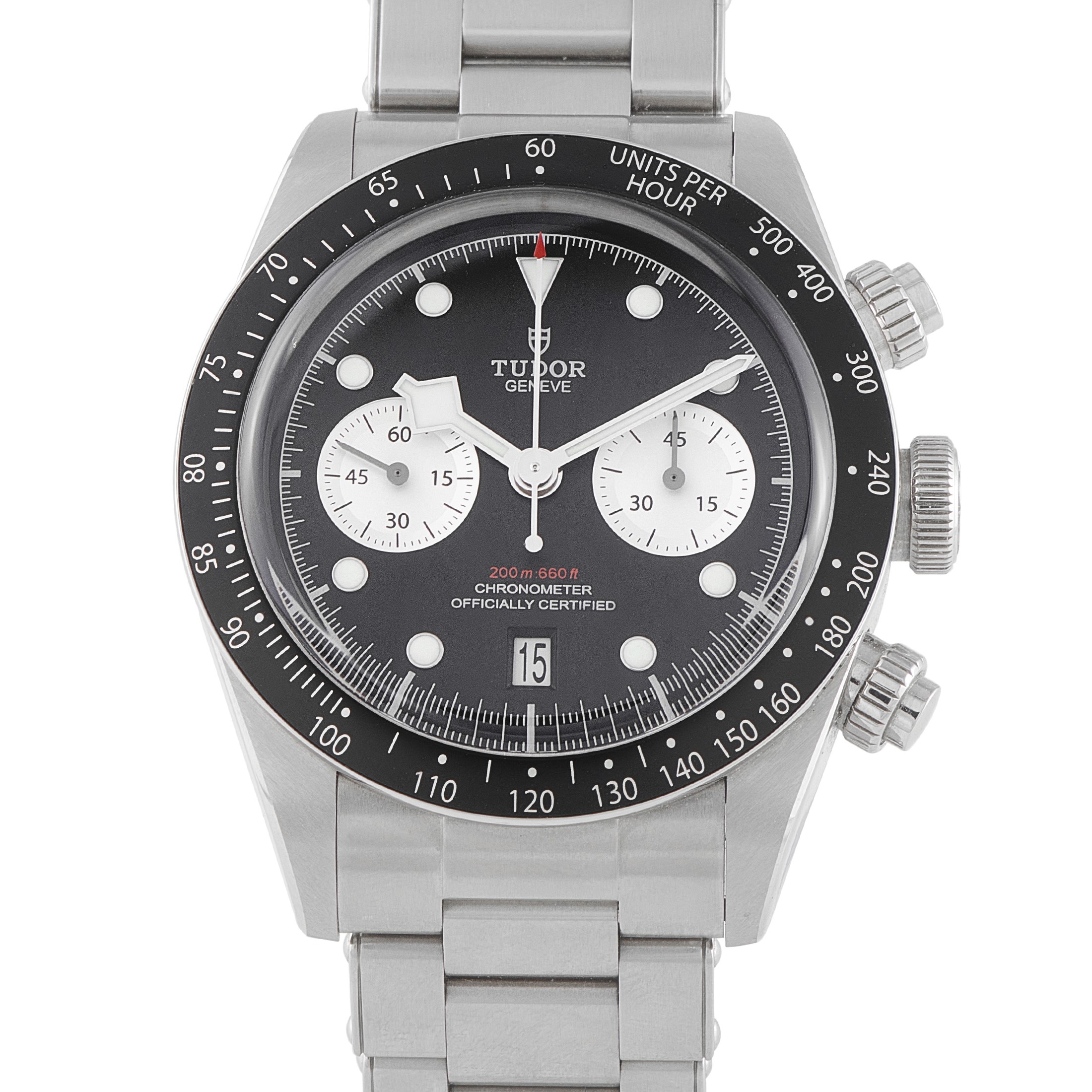 Tudor Black Bay Chrono Steel Watch 79360N
